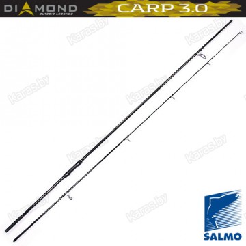 Удилище карповое SALMO Diamond Carp 3.0, углеволокно, 3.60 м, тест: 3.0 Lbs , 340 г